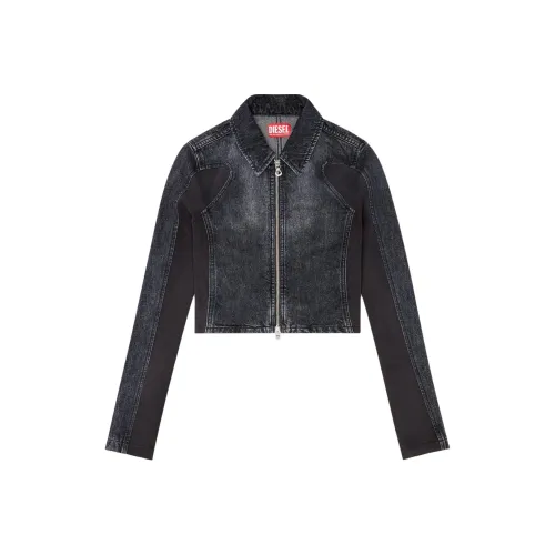 DIESEL Denim Куртка Женская Черная