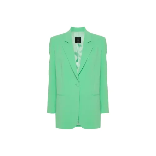 PINKO SS24 Бизнес Костюм Пальто Женское Зеленое