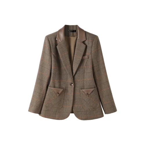 DonnaZilan Бизнес-костюм женский цвет кофе