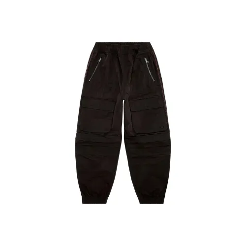 DIESEL Повседневные брюки Женские Черные