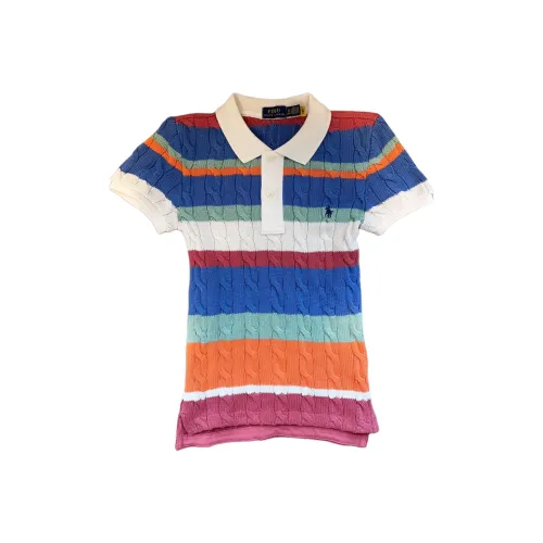 Polo Ralph Lauren Трикотаж Женский Синий Белый