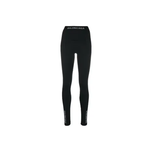 BALENCIAGA Черные Женские Леггинсы