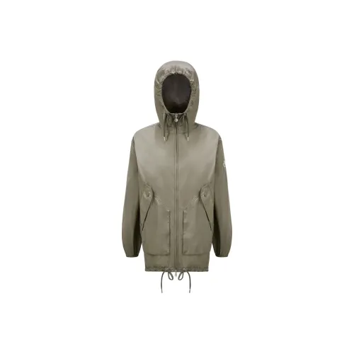 Moncler SS24 PARKA Пальто Женское Шалфейно-зеленый