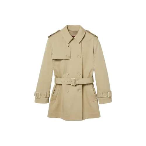 GUCCI SS24 Тренчкот Женский Бежевый