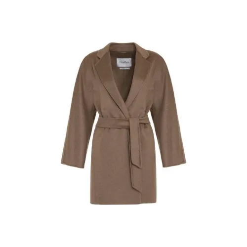 MaxMara Пальто Женское Светлый Умбра