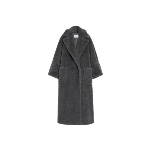 MaxMara Серое Женское Пальто