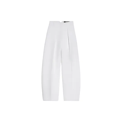 Jacquemus Белые Женские Повседневные Брюки