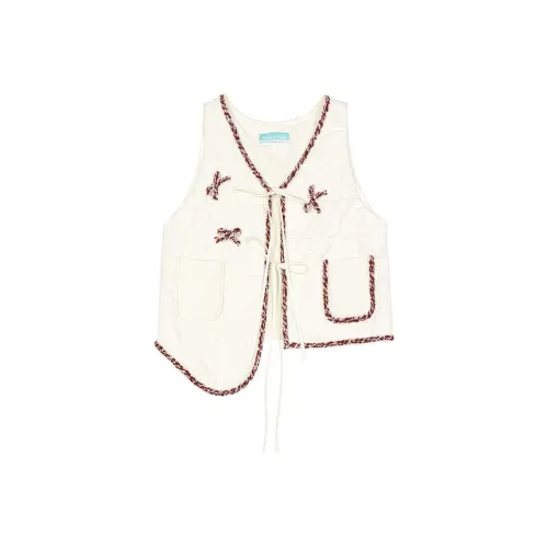 HOWL STUDIO Бежевые Женские Жилеты