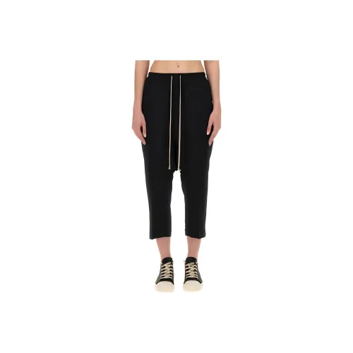 RICK OWENS совместный бренд RO Повседневные брюки Женские Черный