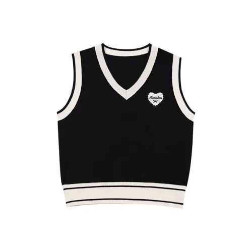 Geyini Черные Женские Жилеты