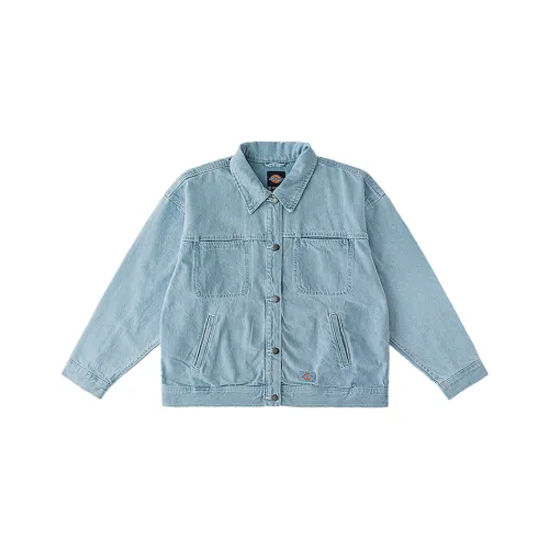 Dickies Синие Женские Джинсовые Куртки