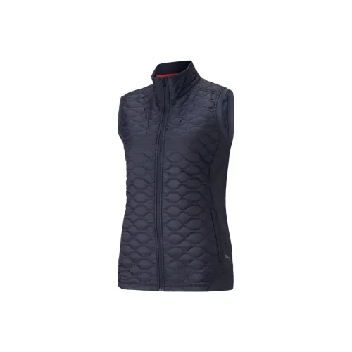 PUMA Жилет DE GOLF CLOUDSPUN WRMLBL Femme Жилет Женские Морской синий