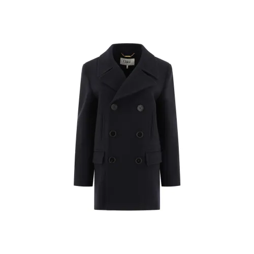 Chloé Синий Женское Пальто