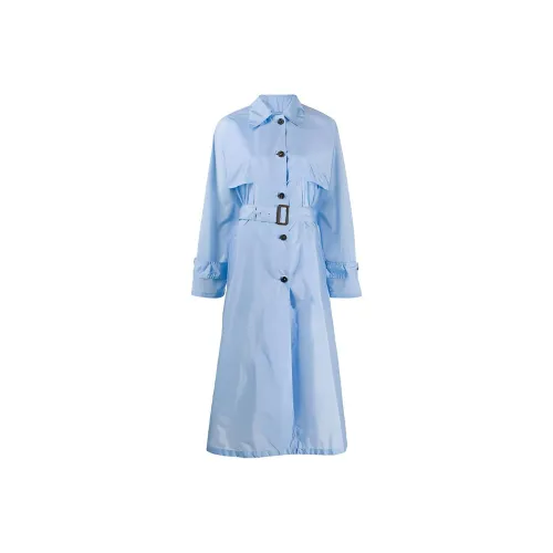 PRADA Синий Женский Тренч