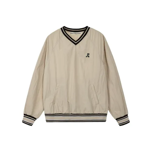 Rest Recreation SS25 V-Neck WIND SHIRT Sweatshirt Women's BEIGE BEIGE