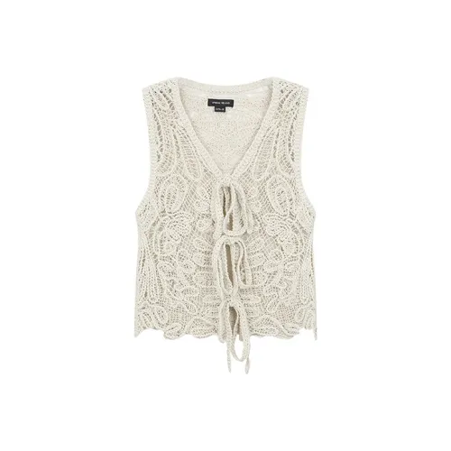 URBAN REVIVO Boho Style Трикотаж Женский Светлый Хаки