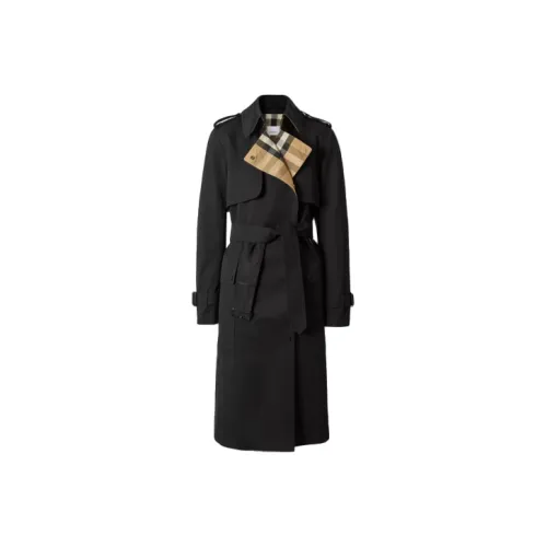 Burberry Тренчкот Женский Черный