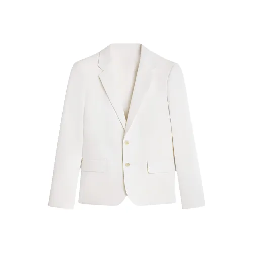 CELINE SS24 Бизнес Костюм Пальто Женское Мел Белый