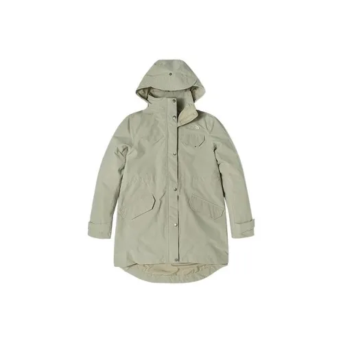 THE NORTH FACE Urban Exploration Серый Горошек Зеленый Женские Ветровки