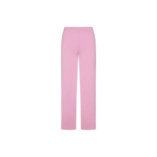 SKIMS День святого Валентина Сон Straight Нога Брюки Повседневные брюки Женские BUBBLE GUM