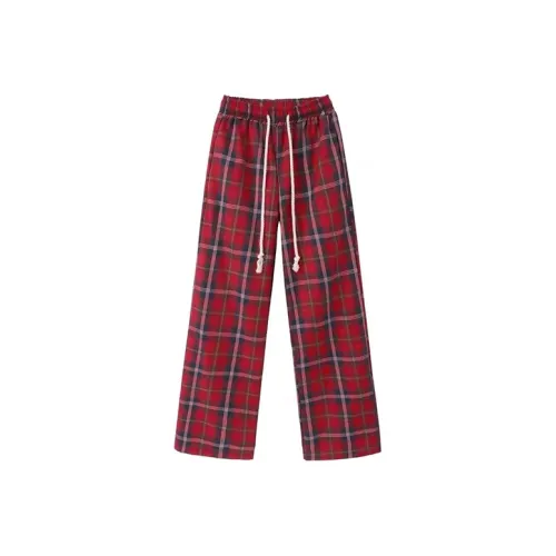 BDGU Red Women's Casual Pants BDGU Красный Женские Повседневные Брюки