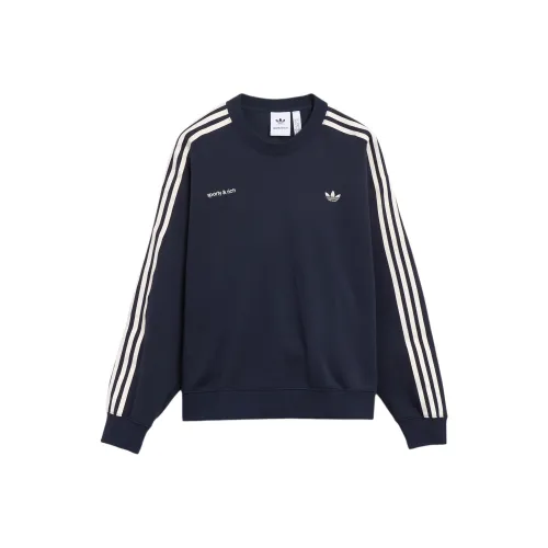Adidas Originals x Sporty Rich Свитшот Женский Фиолетовый