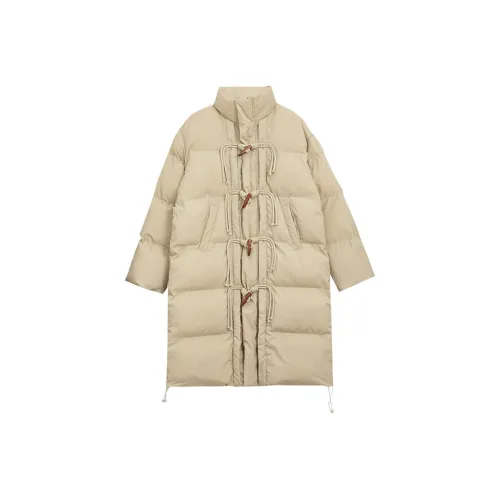 EGGKA Хлопковый пуховик женский хаки