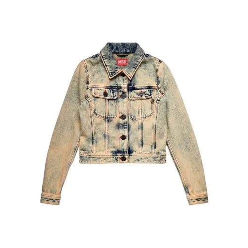 DIESEL Бежевые Женские Джинсовые Куртки