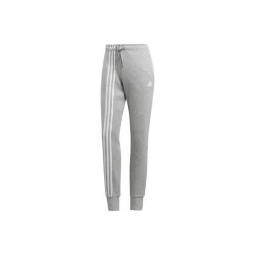 Adidas Серые Женские Вязаные Тренировочные Брюки
