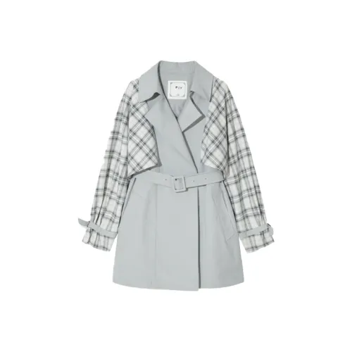 Pit Тренчкот Женский Светло-Серый