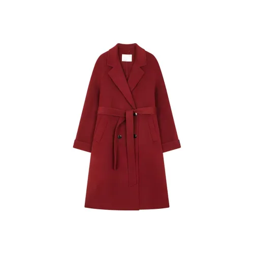 IHIMI Red Women's Coat IHIMI Красный Женский Пальто
