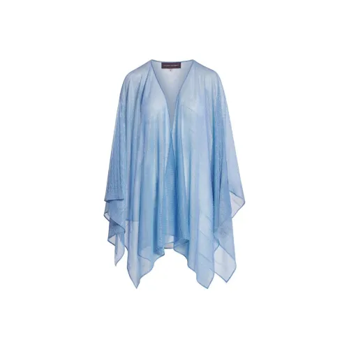 Talbot Runhof SS24 Плащ Женский Синий