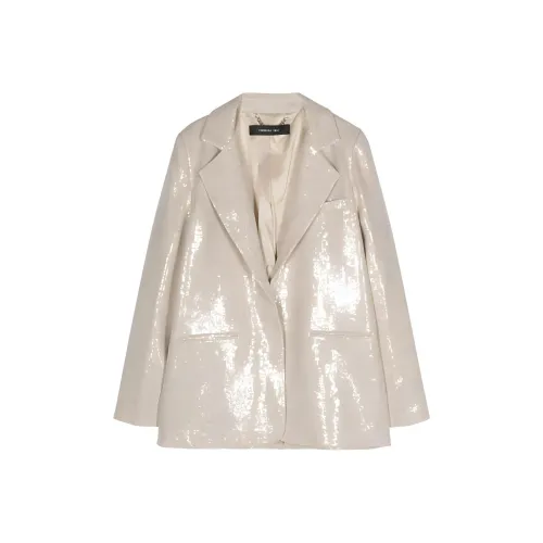 FEDERICA TOSI Бизнес костюм пальто женское бежевое