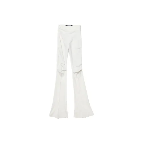 Jacquemus Белые Женские Повседневные Брюки