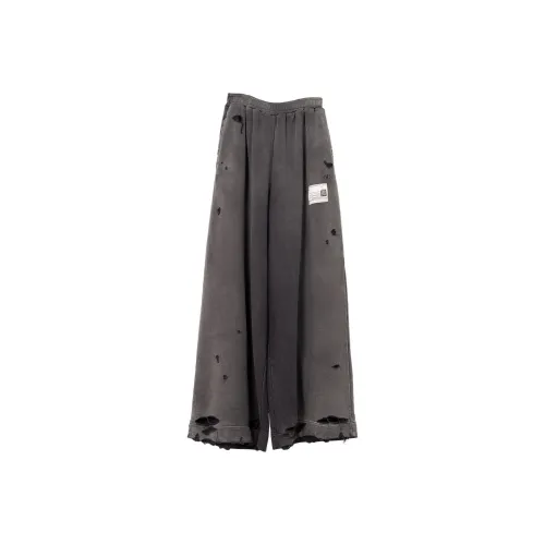 Maison Mihara Yasuhiro Черные Женские Повседневные Брюки