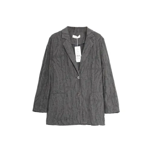 SETIROM Серое Женское Короткое Пальто