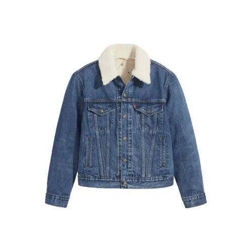 Levi's Velvet Feel Пальто Женское Blue