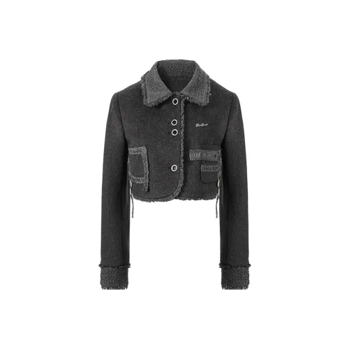 TB IN LOVE Умеренный Куртка Женская Темно-Серый