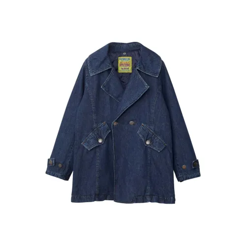 HYSTERIC GLAMOUR Синий Женские Джинсовые Куртки