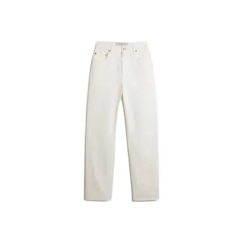 Golden Goose Белые Женские Повседневные Брюки
