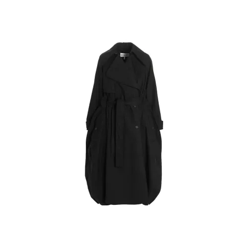 LOEWE Черный Женский Тренч