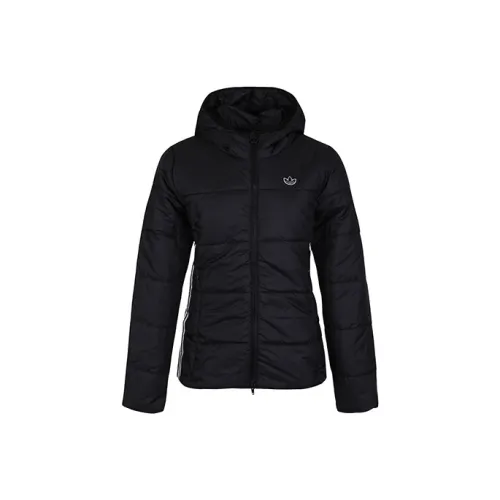 adidas originals Черные женские объемные куртки (пуфы)