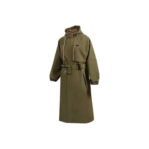 NIKE Армейский зеленый Женская тренч