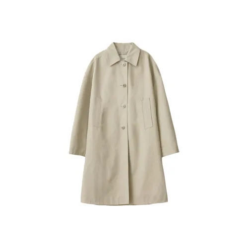 NOTHING WRITTEN Harri MAC Пальто Женское Бежевый Бежевый