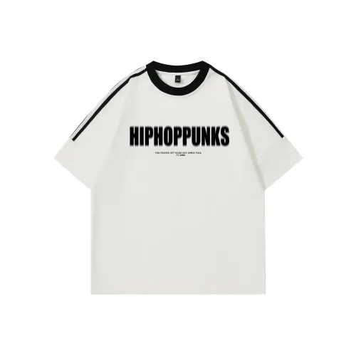 HIPHOPPUNKS Белая Унисекс Футболка