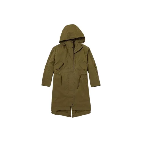 TIMBERLAND Армейский зеленый Женские Парки