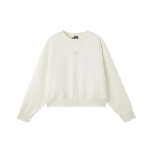 New Balance совместный бренд Толстовка Женская Айвори Белый