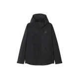 Чёрный (Подмышечный Zippers Однобортная ветровка без подкладки)