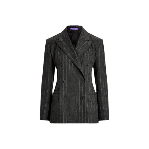 Ralph Lauren Collection FW24 Бизнес-костюм Пальто Женское Средне-серое