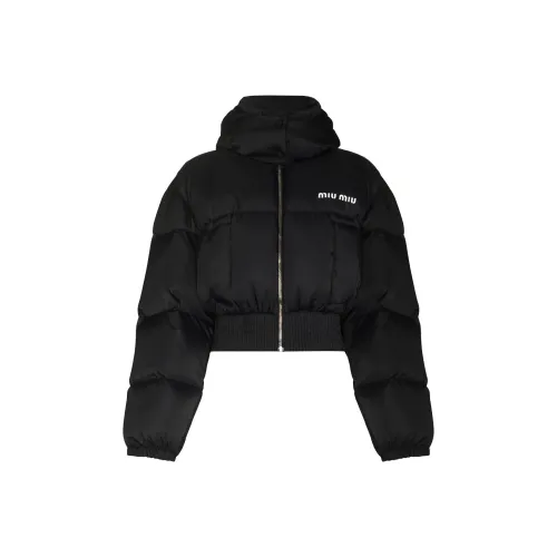 MIU MIU SS23 Cropped Coat Women's Black MIU MIU SS23 Укороченное пальто женское черное